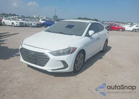 2017 Hyundai Elantra Limited z USA, uszkodzony, nr VIN 5NPD84LF5HH061084